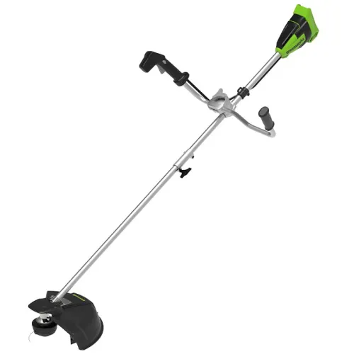 Триммер с велосипедными ручками аккумуляторный Greenworks 40 см 40V GD40BCB 2105707, бесщёточный, без АКБ и ЗУ